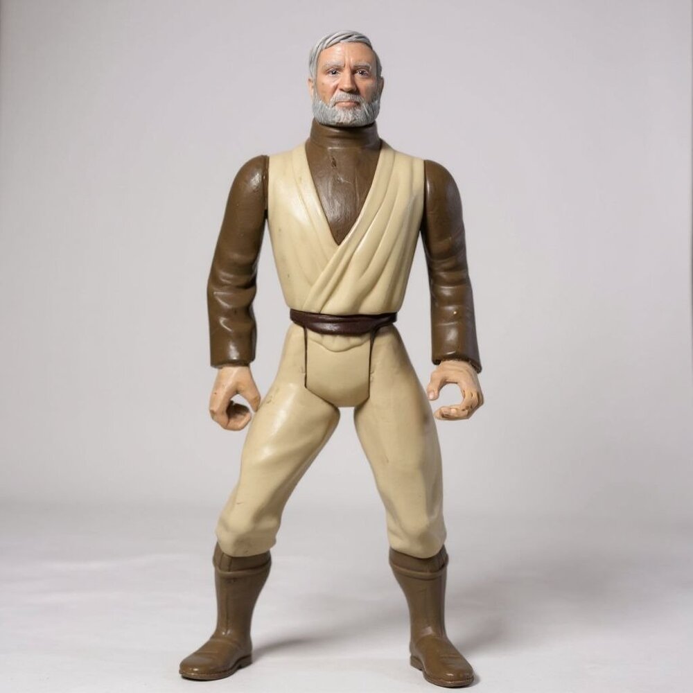 Star Wars Ben Obi-Wan Kenobi Action Figure The Power of the Force Kenner 1995